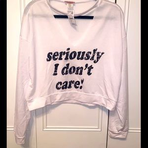 NWT Miss Popular Womens/Juniors Sweatshirt Size XL